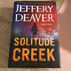 New hardback Solitude creek by Jeffrey deaver